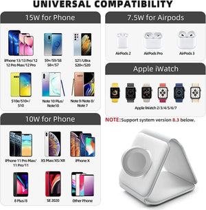 3-in-1 Wireless Charging Pad Uae Mart