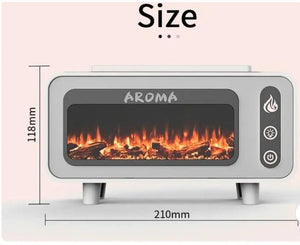 Aroma Fireplace Air Humidifier Zambeel