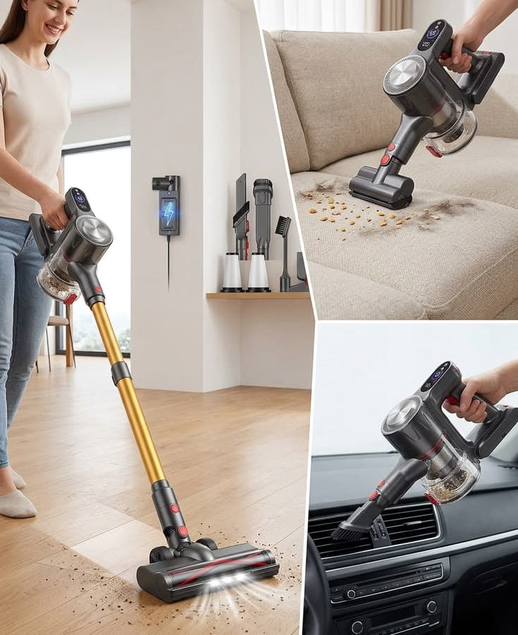12 in 1 Stick Handheld Vacuum