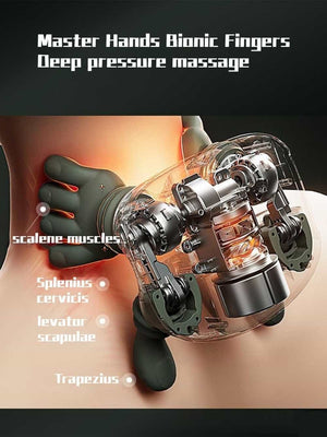 Neck and Back Massager for Pain Relief Deep Tissue - zaynamart.com