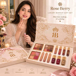Rose Berry Luxury Makeup Gift Set – Complete Beauty Collection - zaynamart.com