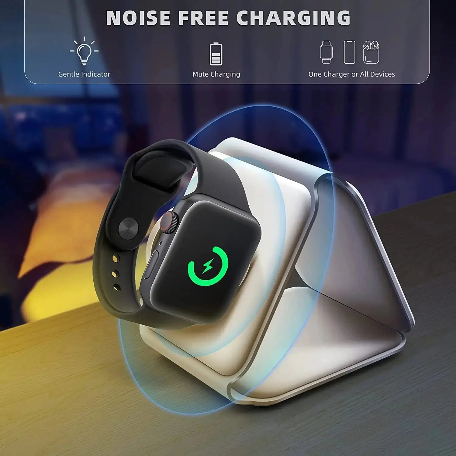 3-in-1 Wireless Charging Pad Uae Mart