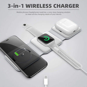 3-in-1 Wireless Charging Pad Uae Mart