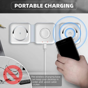 3-in-1 Wireless Charging Pad Uae Mart