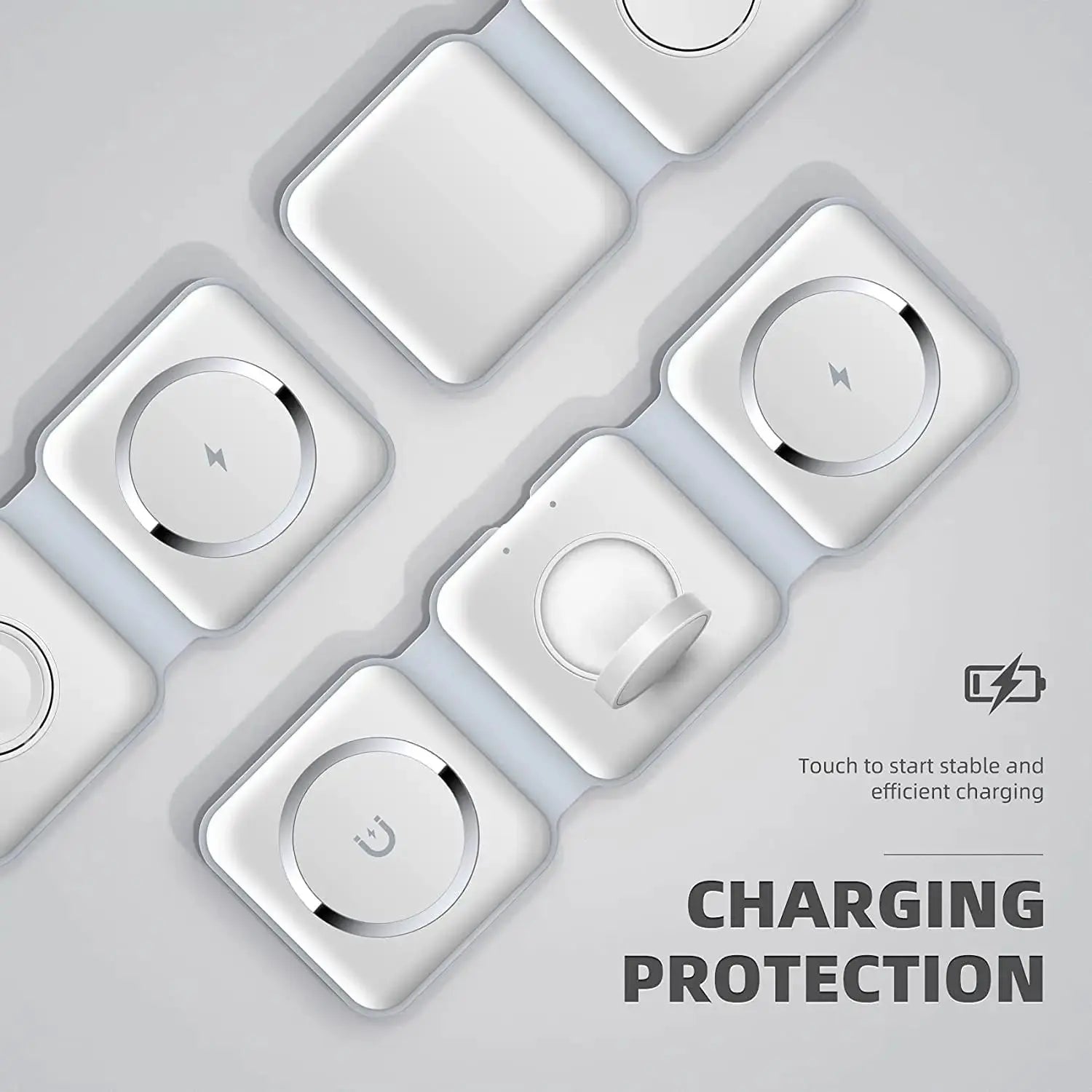 3-in-1 Wireless Charging Pad Uae Mart