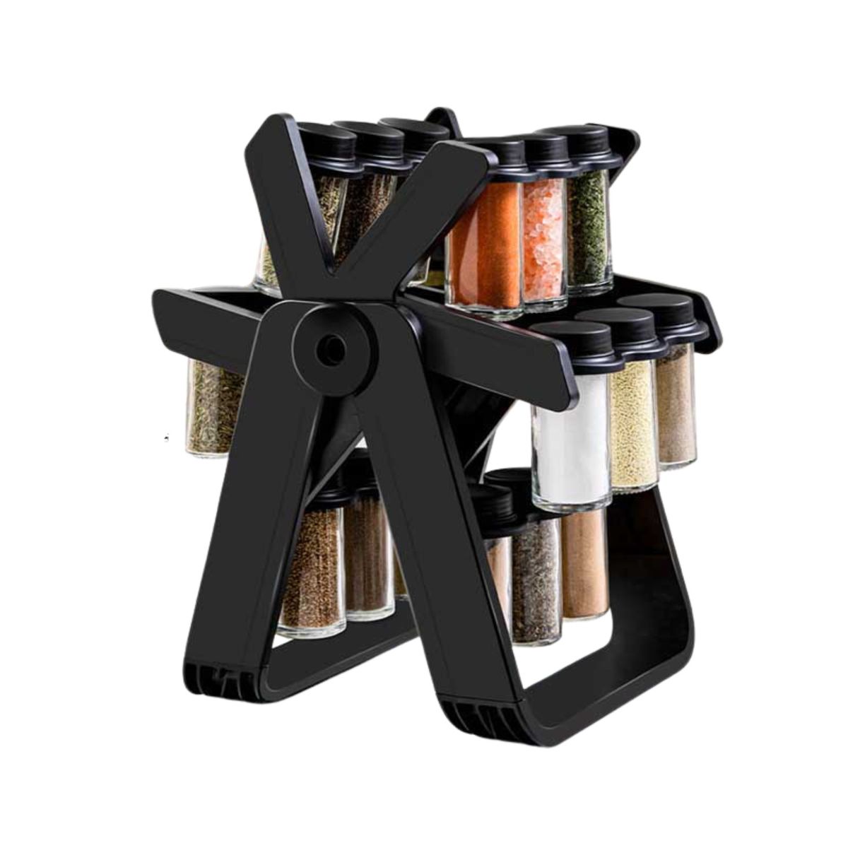 18 Jar Rotating Spice Rack