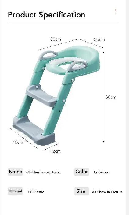 Adjustable Soft Toilet Ladder Zambeel