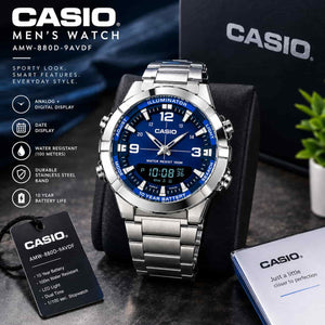 Casio Men's Watch AMW-880D-9AVDF - zaynamart.com