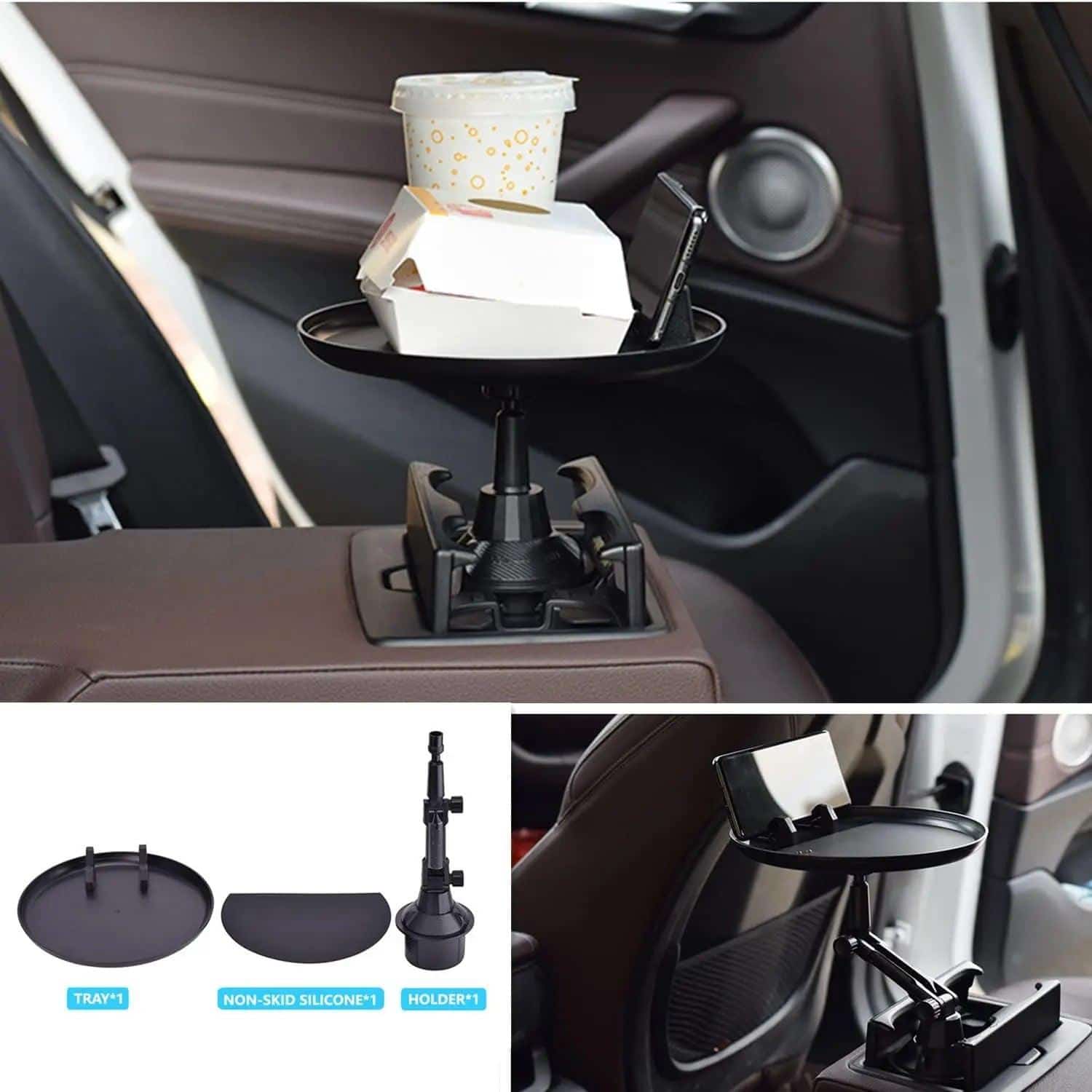 Cup Holder Food Tray safa